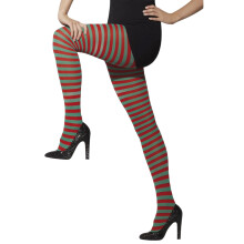 Fever Womens/Ladies Striped Semi Opaque Christmas Tights