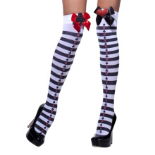 Fever Womens/Ladies Glitter Bow Opaque Hold Up Stockings