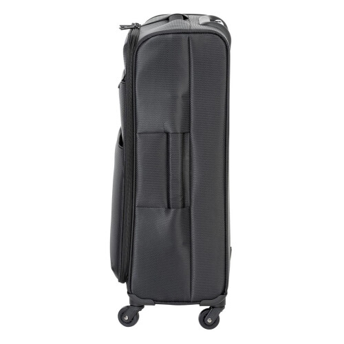 (47cm, Black) Linea Plain Softshell Suitcase 2