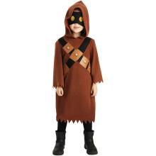 (5-6 Years, Brown) Star Wars Childrens/Kids Jawa Costume