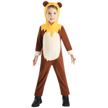 (4-5 Years, Brown/Yellow) Star Wars Childrens/Kids Ewok Costume