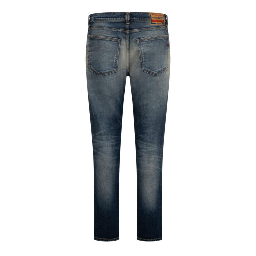 Diesel Diesel Mens 2019 D-Strukt Denim Distressed Slim Jeans 1