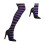 Fever Womens/Ladies Striped Opaque Tights 2
