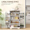 Multi-Storage Farmhouse Style Cabinet - White 6