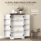 Multi-Storage Farmhouse Style Cabinet - White 7