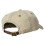 (One Size, Beige) Belier Embroidered Logo Denim Baseball Cap 2