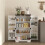 Multi-Storage Farmhouse Style Cabinet - White 3