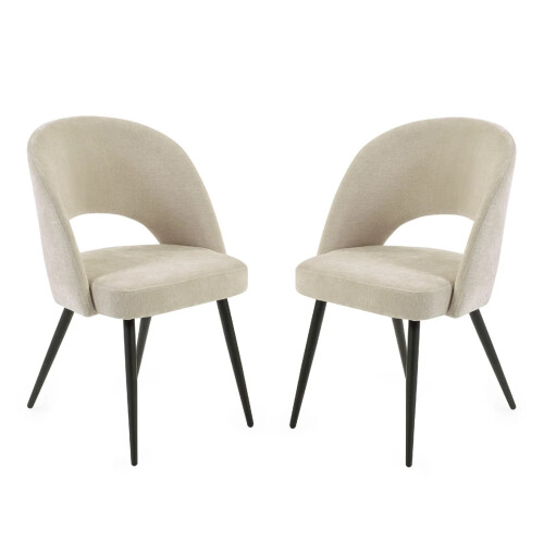 Set Of 2 Ella Dining Chairs - Calico 1