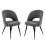 Set Of 2 Ella Dining Chairs - Onyx 2