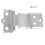 2Pcs Rear Door Hinge for   Ducato  Boxer  Jumper 2006- Door Hinge Conversion Kits,A 2