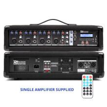 Power Dynamics PDM-C405A Bluetooth 4-Channel Mixer Amplifier 800W PA System