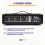 Power Dynamics PDM-C405A Bluetooth 4-Channel Mixer Amplifier 800W PA System 2