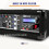 Power Dynamics PDM-C405A Bluetooth 4-Channel Mixer Amplifier 800W PA System 3