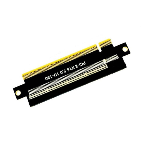 PCIE 5.0 X16 Adapter Card 180 Degree  Card Riser Card Height Protection Card for AI Computing Power Server 2