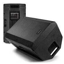 Vonyx VSA15 Active Stage Monitor Speakers Pair 15" 2000W PA