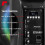 10" Portable PA System with Wireless Handheld & Headset Microphone - FT10LED MK2 7