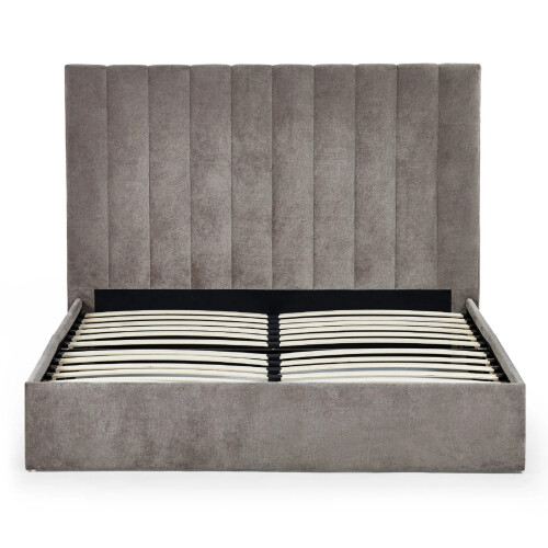 Eloise 150cm King Size Bed - Grey 2