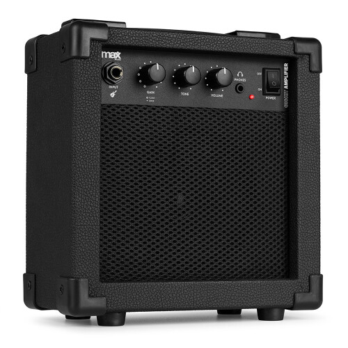 MAX GigKit Practice Electric Guitar Amplifier with Overdrive - 20W Combo