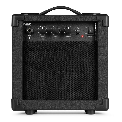 MAX GigKit Practice Electric Guitar Amplifier with Overdrive - 20W Combo 1