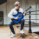 Beginners Acoustic Guitar Set with Gig Bag, Tuner, Strap and Strings Pack, Blue 8