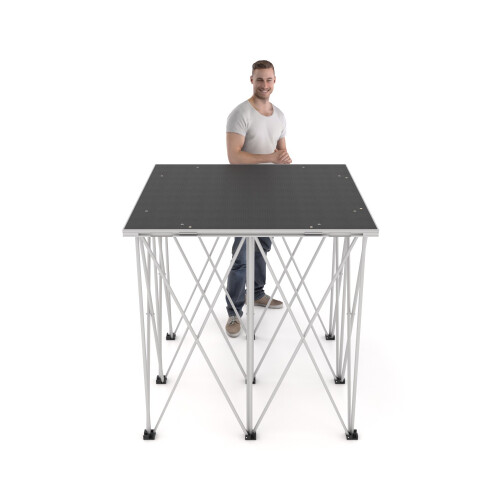 PD X-Lite750 Portable Stage Platform Riser System - 1m x 1m x 1m 1