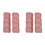 4X  Screw Parts Box Storage Case Recycled Material 400.0g Red 1