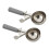 4Pcs 4oz Release Cookie Scoops Ice Cream Scooper with Trigger Release Portion Scoop Stainless Steel for Portion Control 7
