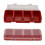 4X  Screw Parts Box Storage Case Recycled Material 400.0g Red 5
