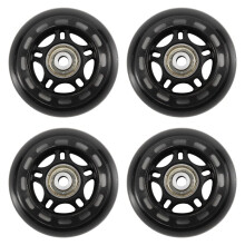 4 Peças Patins de Rodas Anti-Pisca Roda de Patins 70X24mm Rolamento Acessórios de Patins Antiderrapantes