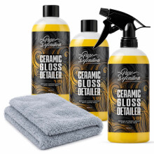 Ceramic Detailer Car Wax Gloss Spray Sealant Coating Vehicle Water Beading 1.5L