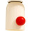 (Red Dispenser)Toothbrush Cup Wall Organizer With Magnetic Connection For Bathroom Decor 6