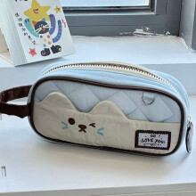 Portable Fun Cat Pencil Case With Large Capacity For Students And Gift Giving