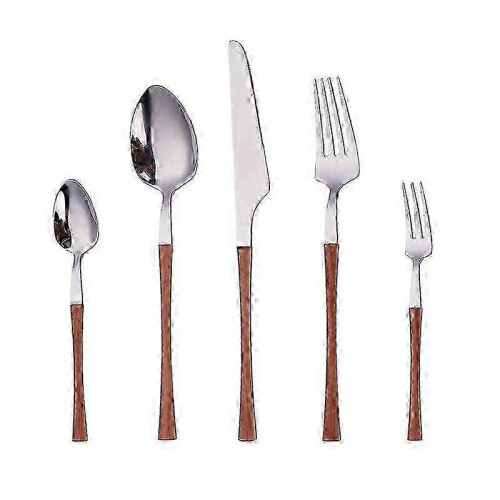 Knife, Fork And Spoon Set Stainless Steel