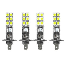 4PCS H1 6000K Super White 80W LED Headlight Bulbs Kit Fog Driving Light PVY