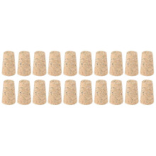 20pcs/lot Natural Wood Corks Wine Stopper Wood Bottle Stopper Cone Type Wine Bottle Corks Plug Sealing Cap Beer Bottle Corks