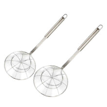 Pcs Kitchen Stainless Steel Mesh Wire Spider Skimmer Asian Frying Fryer Scoops