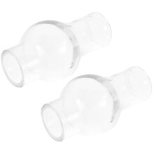 2pcs Unique Glass Light Cover Accessory Oil Lampshade Retro Glass Lampshade