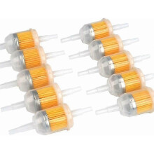 10 Pcs Universal Fuel Filter 6.8mm/8mm Gasoline Filter Fast Fuel Machines for Filtering Gasoline