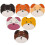 Thick Silicone Coasters For Tableware Protection Prevent Slipping Mats 10X9CM Practical Gift 6Pcs 1