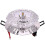 Aisle Flush LED ceiling lamp crystal corridor lights Warm White 3W 1
