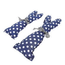 Easter Rabbit Decors 4 Pcs Cloth Art Design Holiday Decoration for Home 23x8cm Blue Unique Style