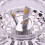 Aisle Flush LED ceiling lamp crystal corridor lights Warm White 3W 5