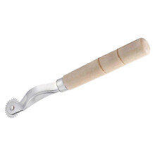 Scanning Line Wheel Wooden Handle Tailor Sewing Tool for Sewing 2Pcs