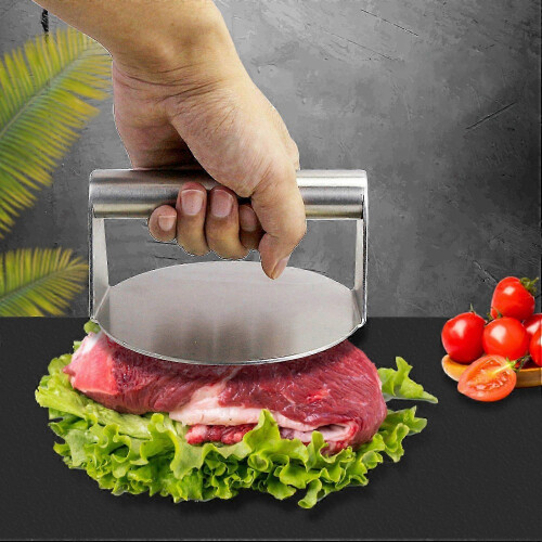 Burger , for Grill, Hamburger Patty Maker and Squeeze Grease 2