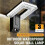 2Pcs Solar Outdoor Led Courtyard Wall Lamp with 3 Mode Waterproof Motion Sensor Security Lighting St 3