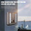2Pcs Solar Outdoor Led Courtyard Wall Lamp with 3 Mode Waterproof Motion Sensor Security Lighting St 4