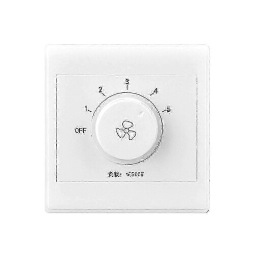 Adjustment Stepless Knob Speed Control Switch Ceiling Fan Governor Light On Off 2