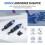 2 Pcs Damper for Rc Car 1/18 ,Dark Blue 4