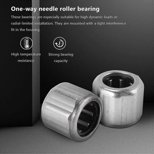 10Pcs Needle Bearing HF081412 Outer Ring Octagon One-Way Needle 2