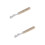 Scanning Line Wheel Wooden Handle Tailor Sewing Tool for Sewing 2Pcs 5